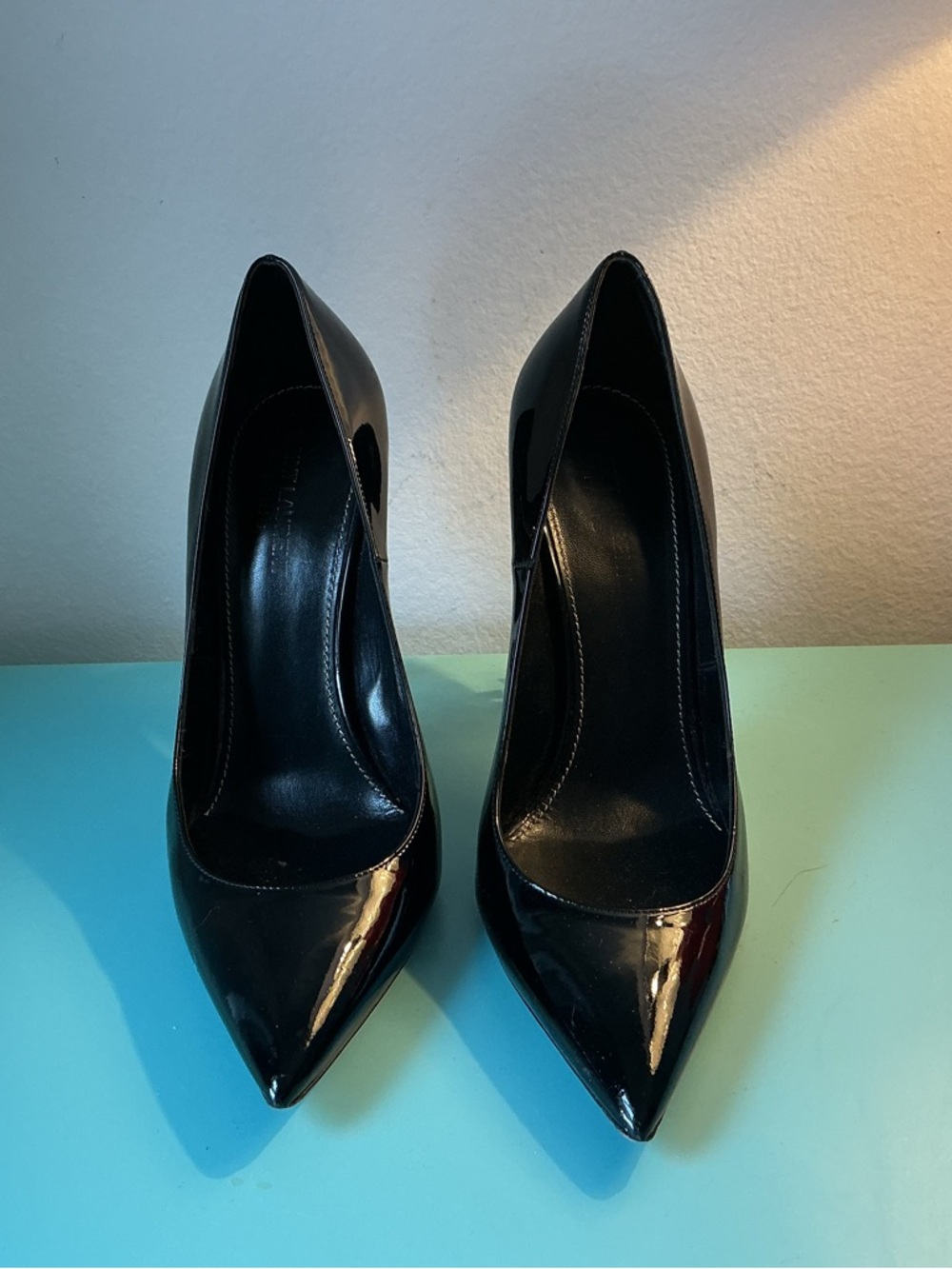 YSL Opyum Patent Leather Stilleto logo Pump - Picture 4 of 7